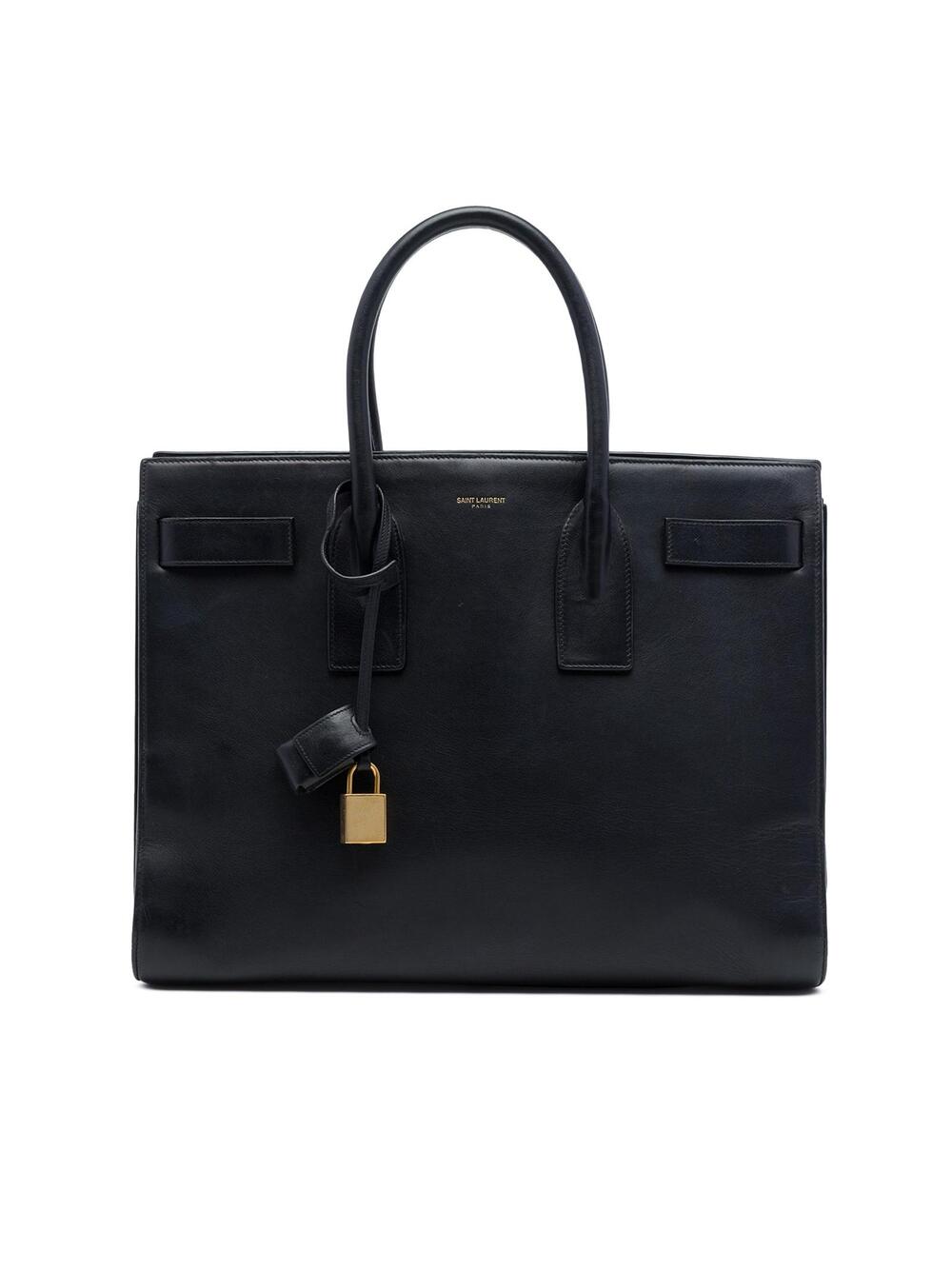 Saint Laurent Medium Leather Sac De #337675S97B